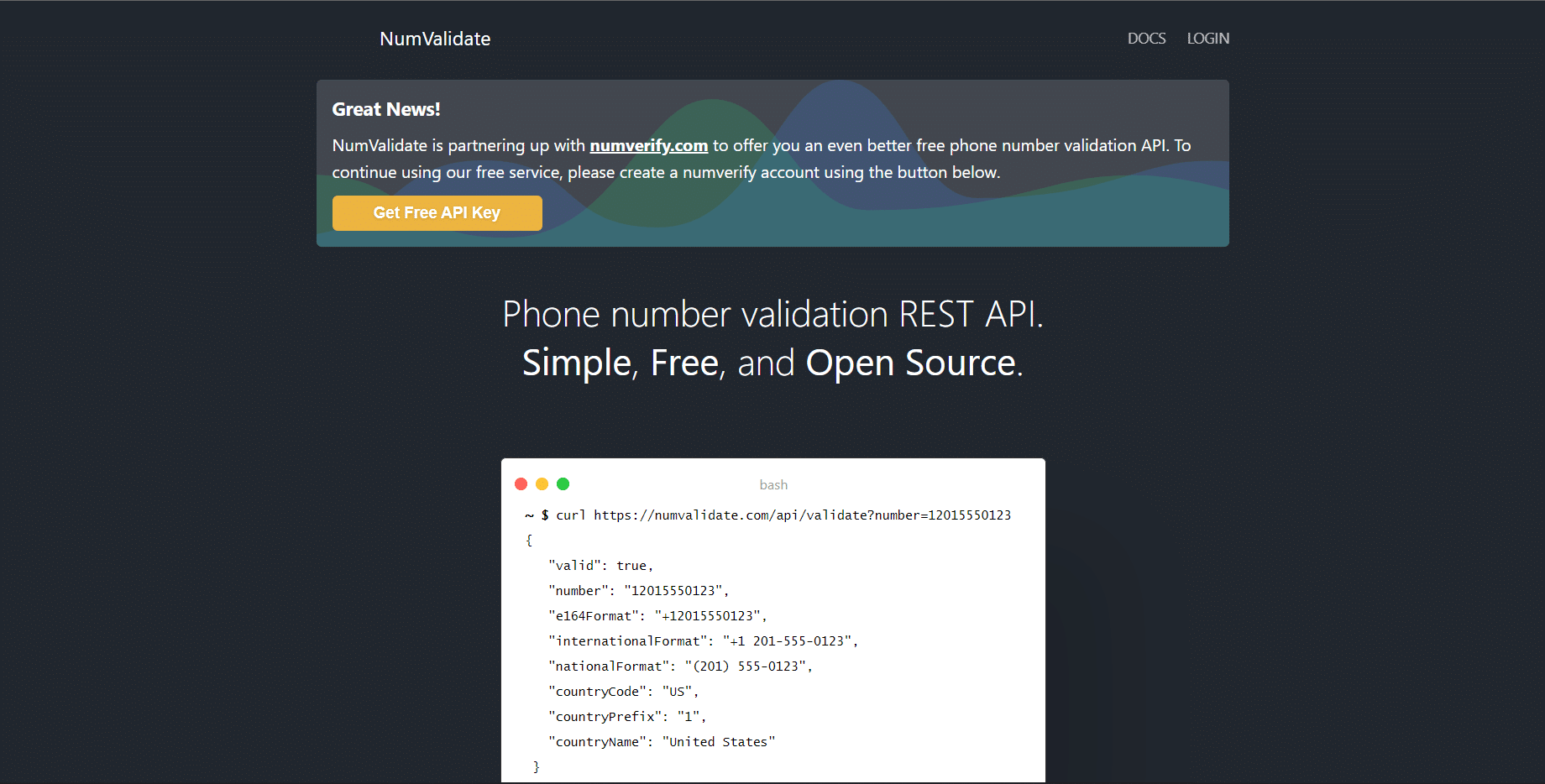 Numvalidate الموقع