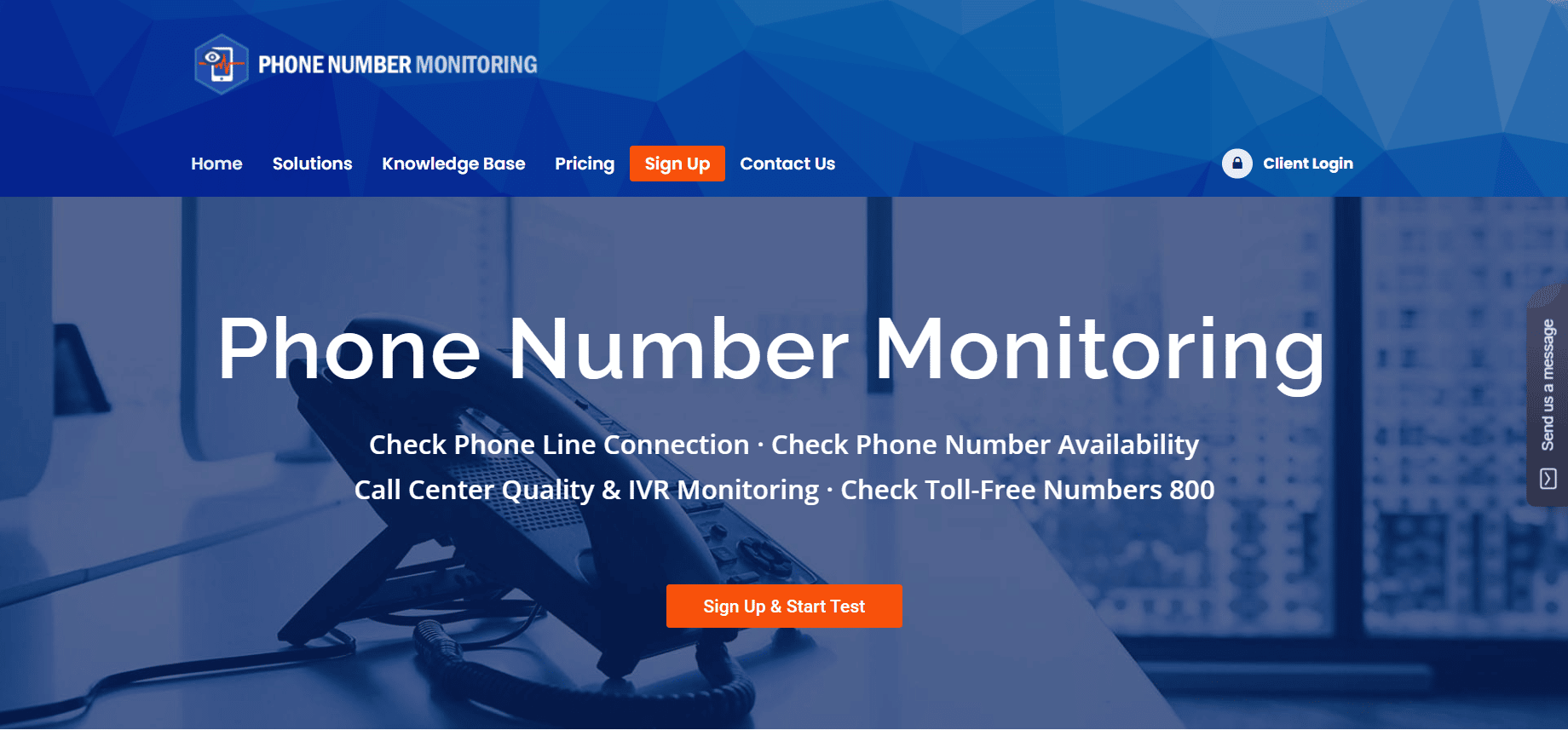 PhoneNumberMonitoring Site oficial