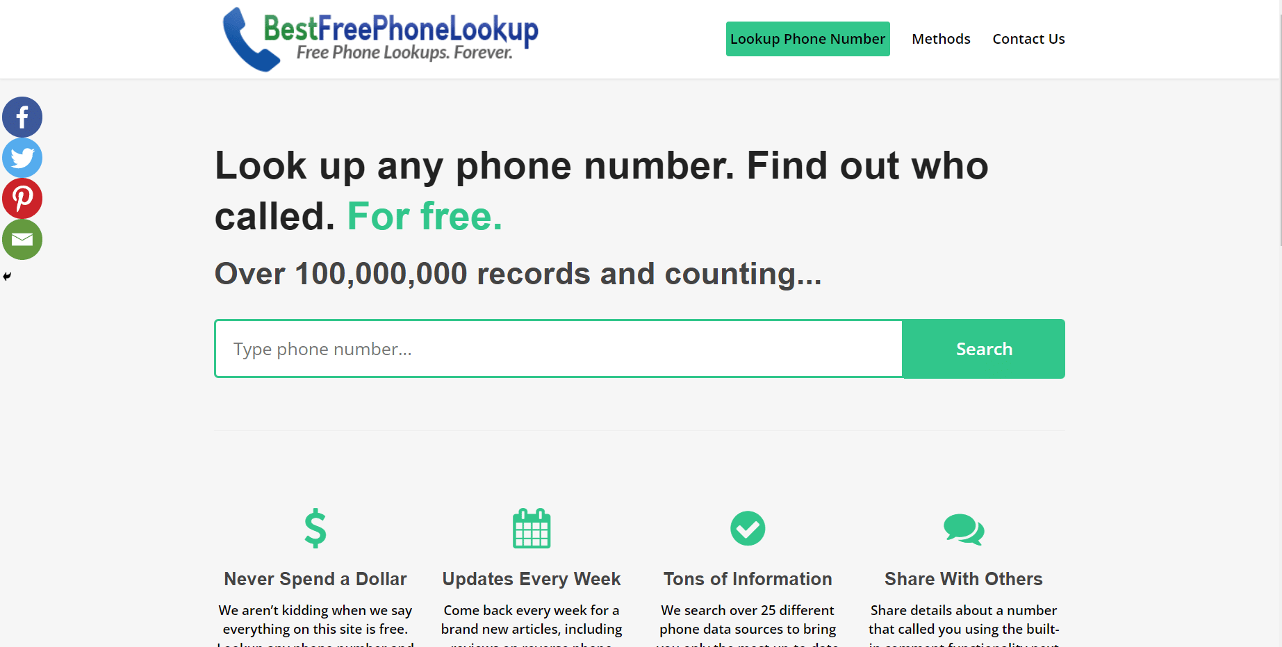 Meilleur site Web de recherche de téléphone gratuit. 31 meilleures alternatives à Numverify