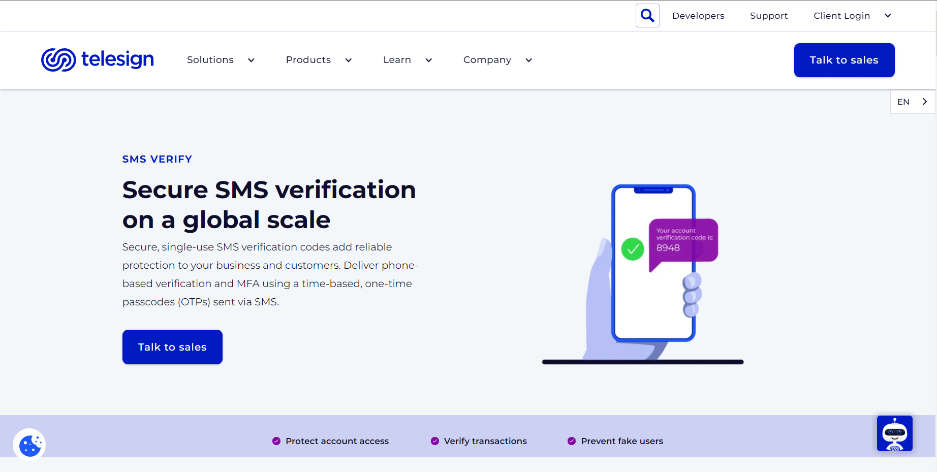 Situs Web Resmi Telesign