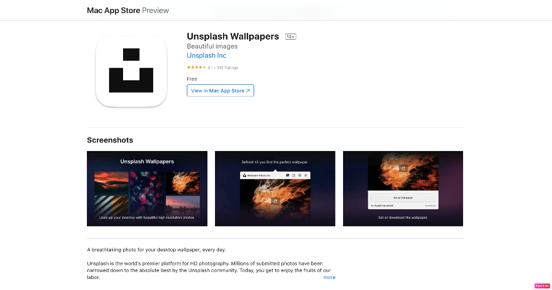 Unsplash Mac App Store Vorschau. Die 14 besten kostenlosen Live-Hintergründe für Mac