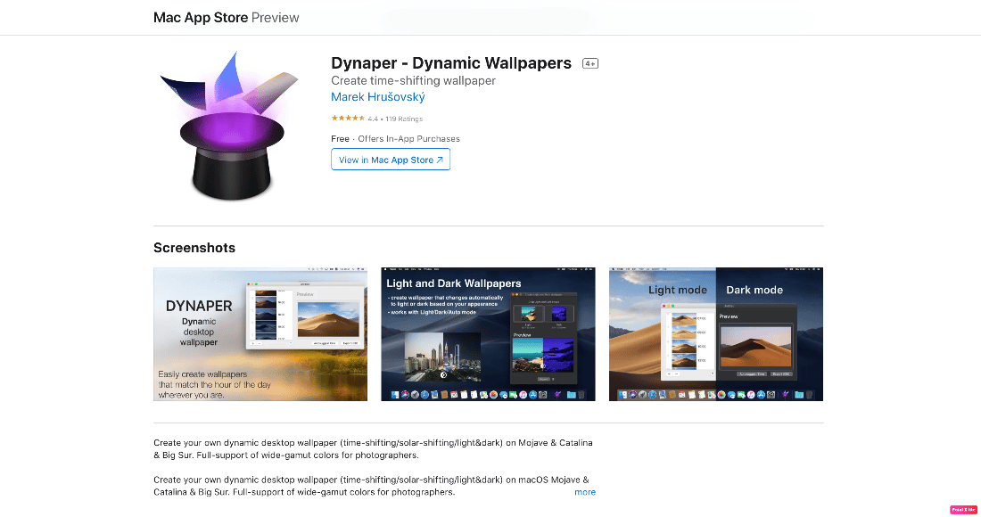 ตัวอย่าง dynaper mac app store 14 วอลเปเปอร์สดฟรีที่ดีที่สุดสำหรับ Mac