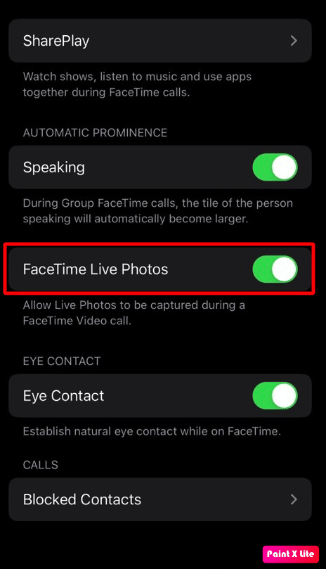 تبديل على شريط تمرير الصور الحية فيس تايم | كيف ترى صور FaceTime وهل يمكنك حفظ مقاطع فيديو FaceTime