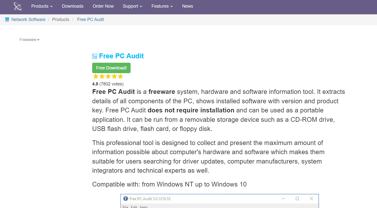 Audit PC Gratis