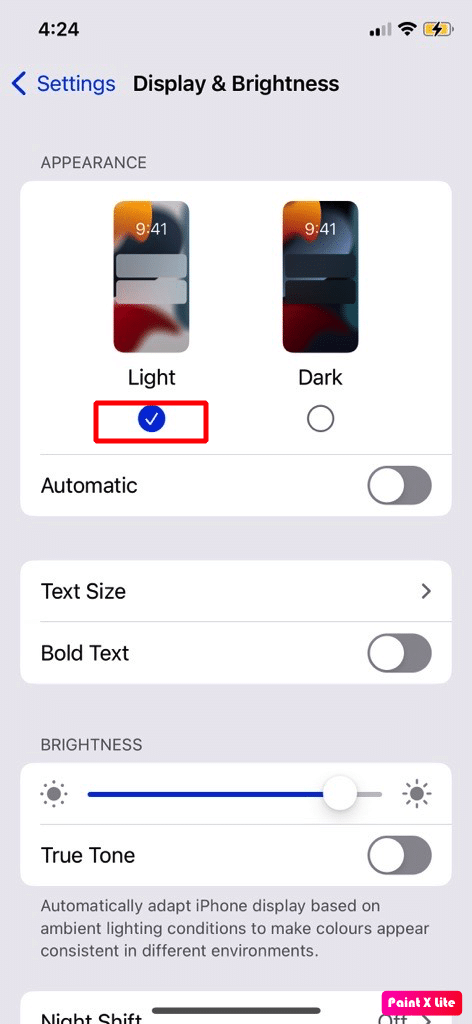 Lichtthema wählen | iPhone-Kamera funktioniert nicht