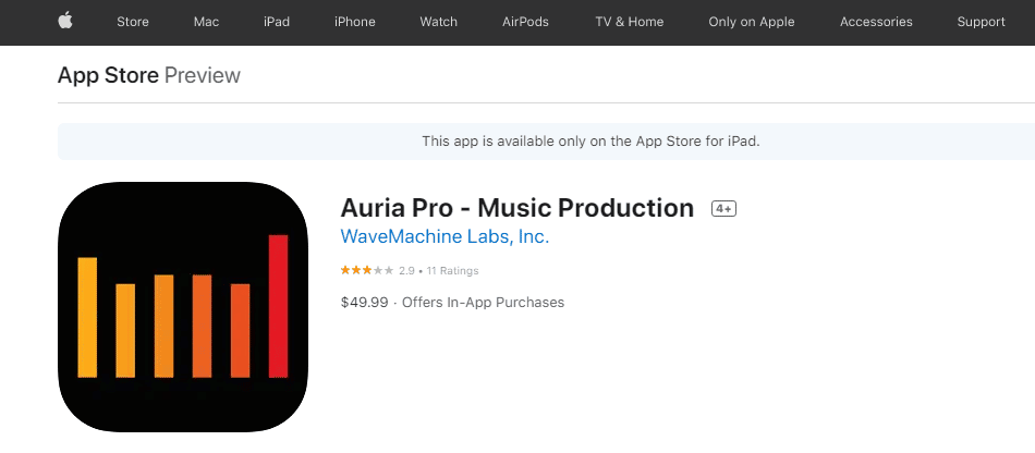 Auria Pro – WaveMachine Labs, Inc. 的音樂製作