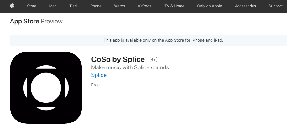 Splice tarafından Coso | iPhone için en iyi müzik yapma uygulamaları