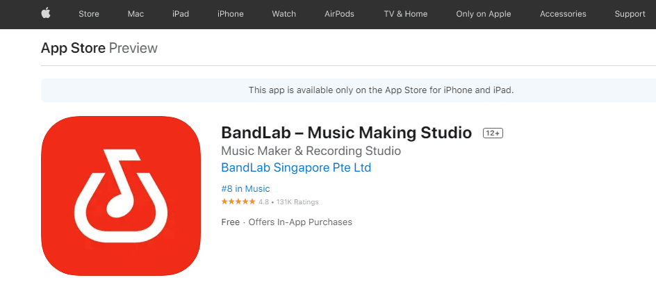 BandLab – Music Making Studio de BandLab Singapore Pte Ltd