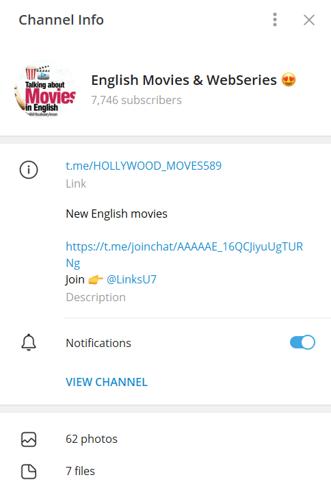 English Movies And Web시리즈