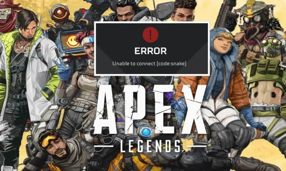 Что такое код ошибки Apex Legends Snake?