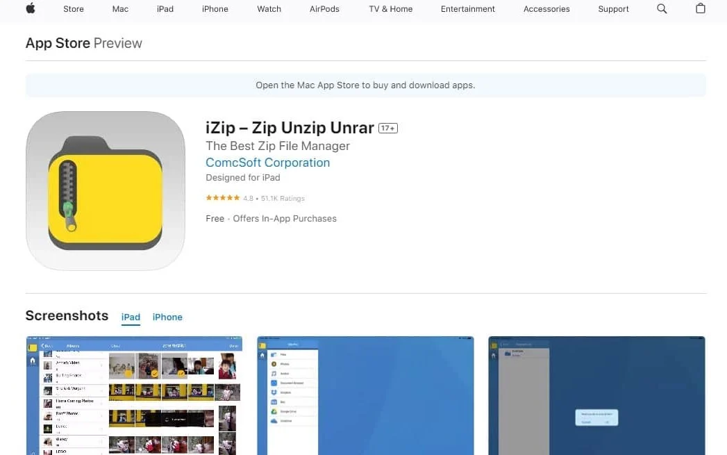 iZip App Store