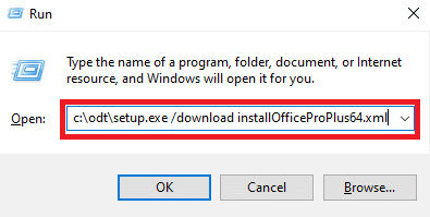 Laden Sie installOfficeProPlus64.xml herunter