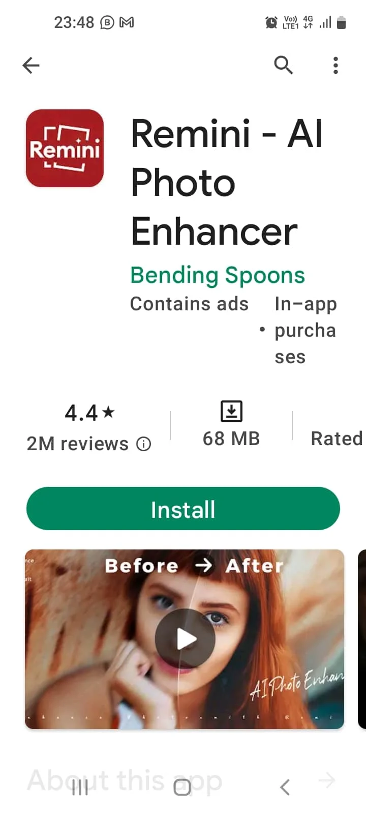 Remini-AI Photo Enhancer