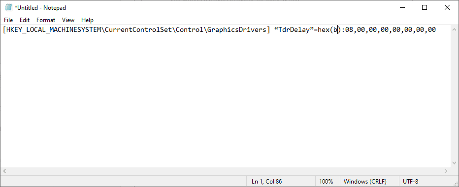 tapez les commandes suivantes dans le fichier texte. 11 façons de corriger l'erreur 0x887a0006 du moteur Apex Legends