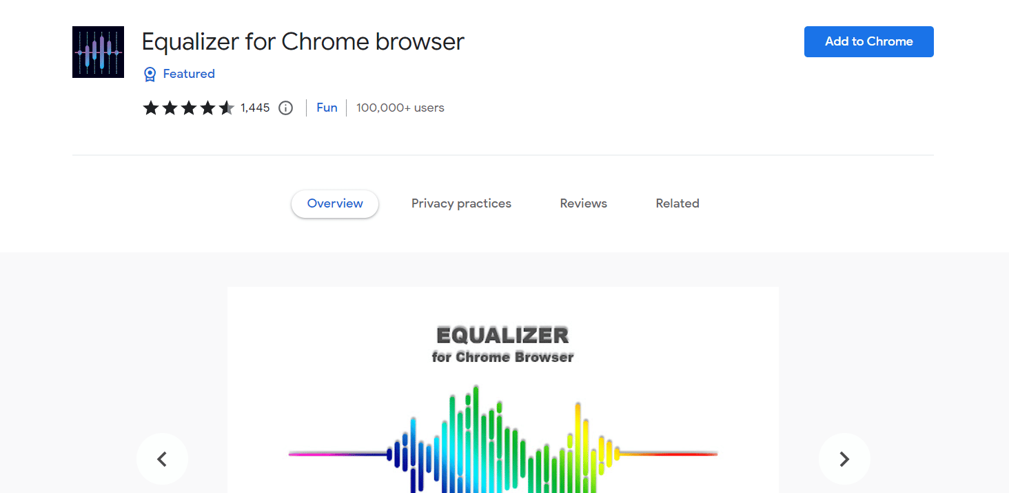 Estensione dell'equalizzatore per il browser Chrome. I 20 migliori equalizzatori gratuiti per Windows 10