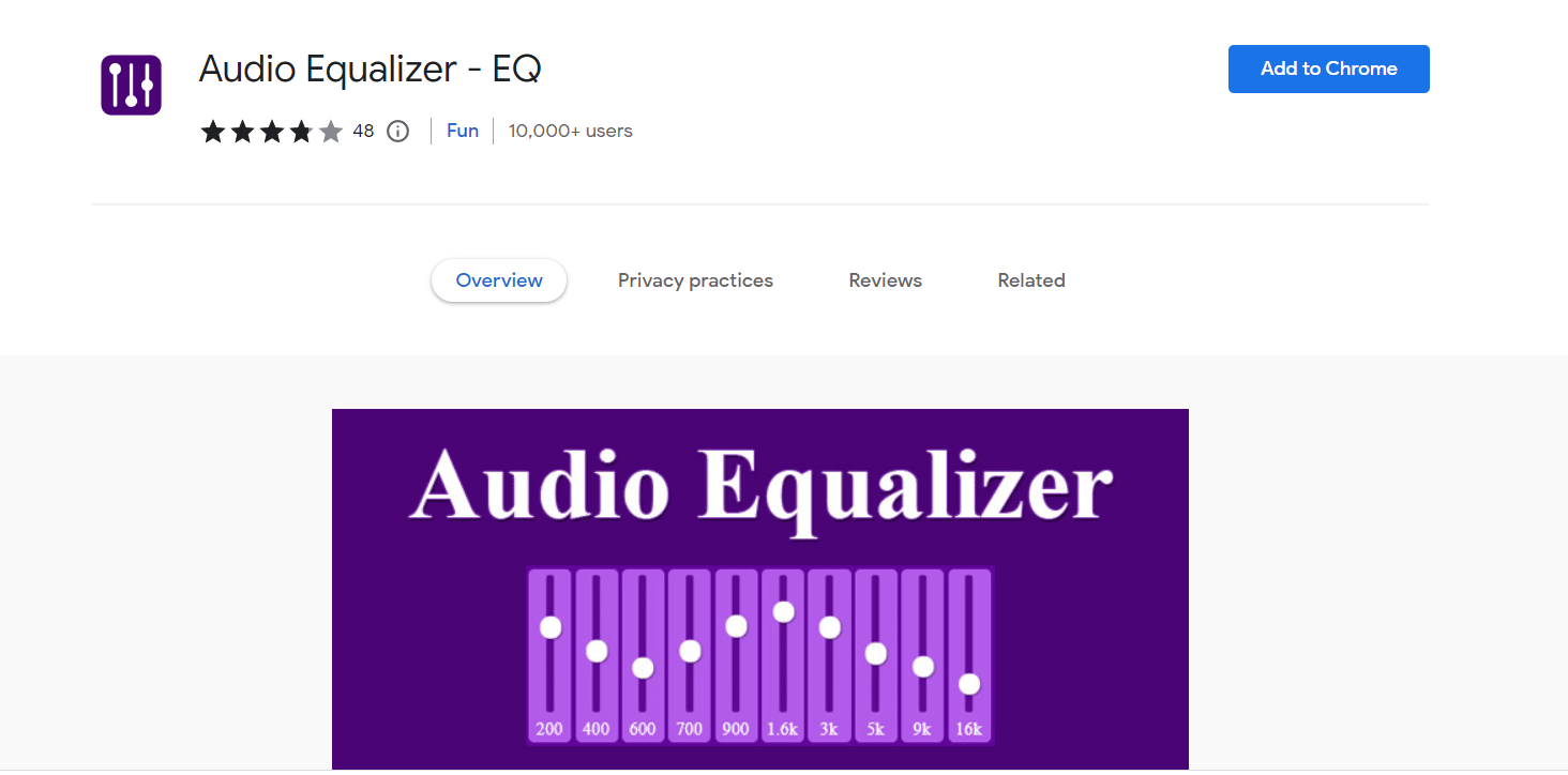 Offizielle Seite für Audio Equalizer