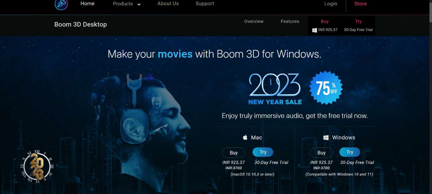 الصفحة الرسمية لـ Boom 3D. أفضل 20 معادل صوت مجاني لنظام التشغيل Windows 10