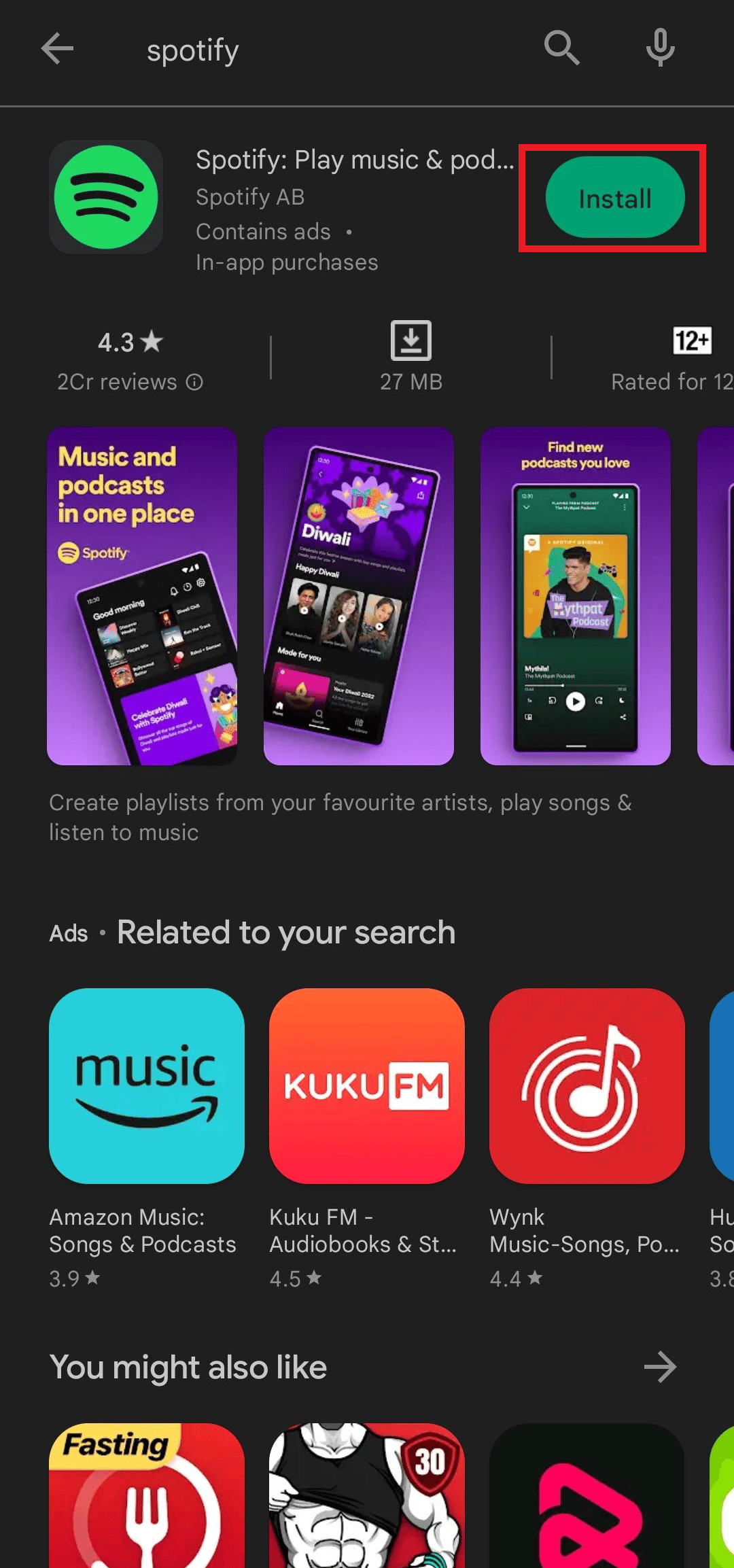 instal ulang spotify. Perbaiki Tidak Ada Suara di Spotify di Android