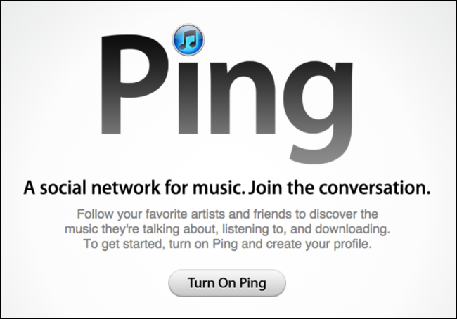 Ping iTunes