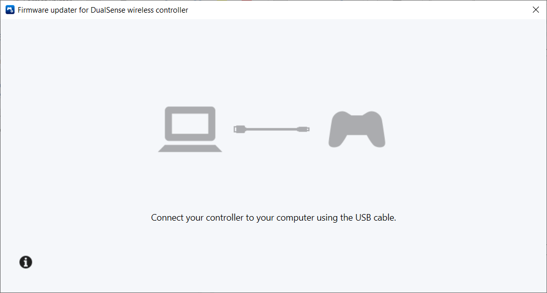 使用 USB 數據線將控制器重新連接到 PC