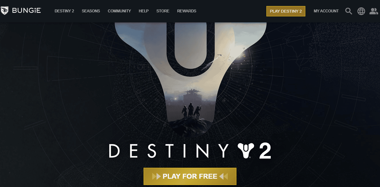 Pagina web DESTINY 2. 23 de cele mai bune jocuri de servicii live