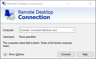 Remotedesktopeinstellungen in Windows 10 Pro