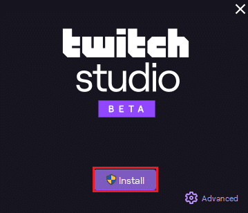 installer l'application twitch