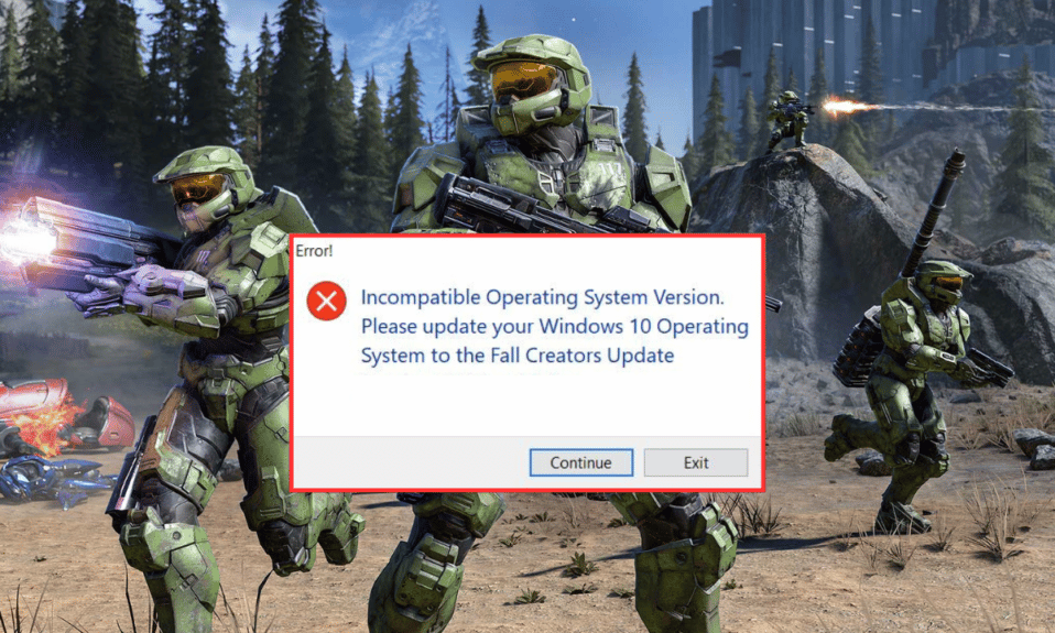 Beheben Sie den Fehler „Inkompatibles Betriebssystem“ auf Halo Infinite