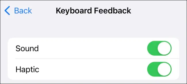Włącz dotykowe sprzężenie zwrotne podczas pisania w iOS 16