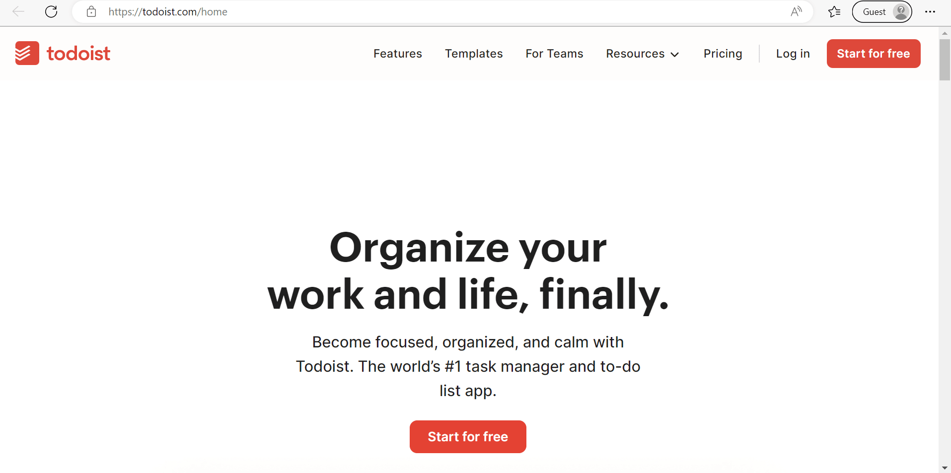 Todoist. 41 de cele mai bune instrumente gratuite de management de proiect