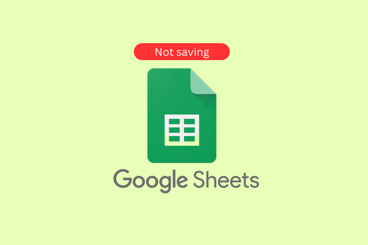 Beheben Sie, dass Google Sheets nicht gespeichert wird