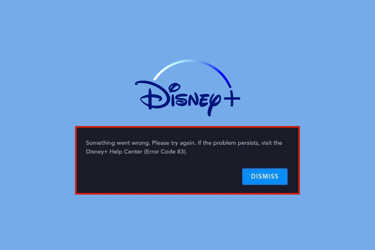 Perbaiki Kode Kesalahan Disney Plus 83