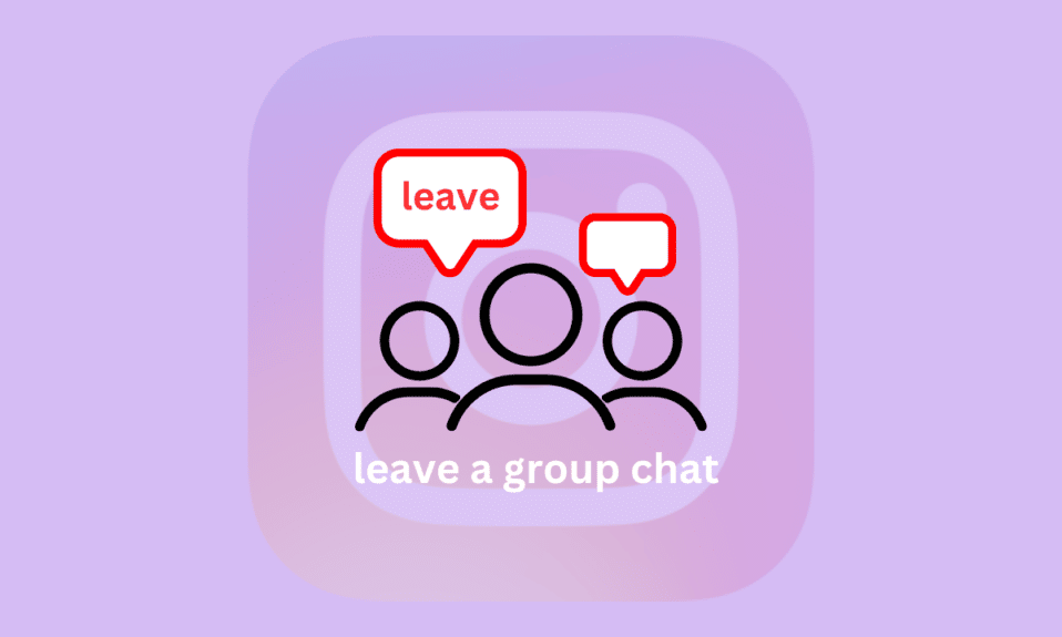 Comment quitter une discussion de groupe sur Instagram