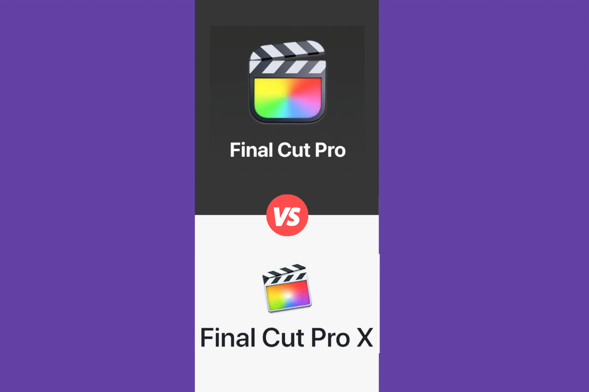 Qual é a diferença entre o Final Cut Pro e o Final Cut Pro X?