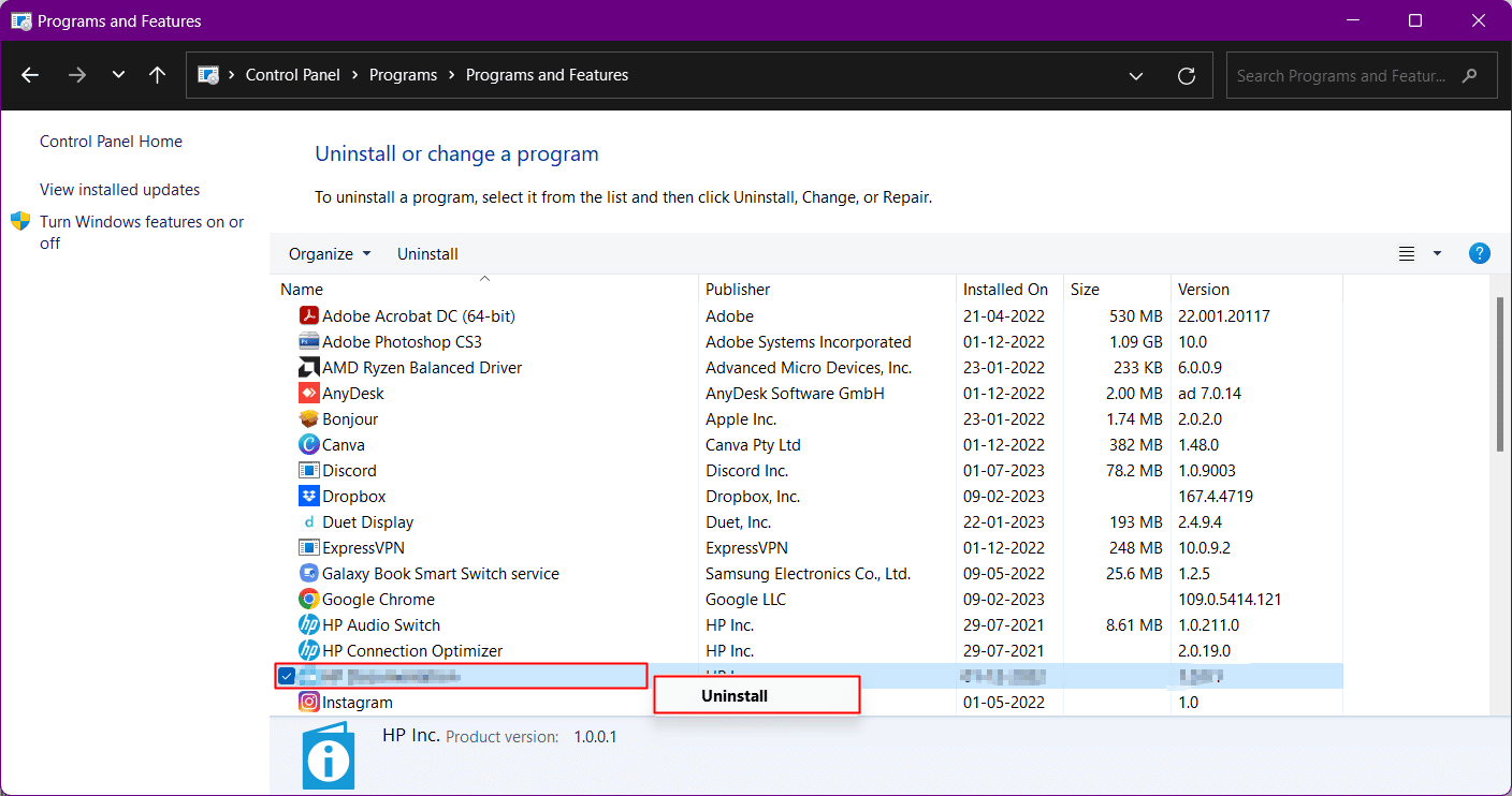 Entfernen Sie Programme von Drittanbietern. 17 Möglichkeiten, das Windows 11-Startmenü zu reparieren, das nicht funktioniert