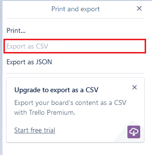 选择导出到 Excel（或 CSV）选项