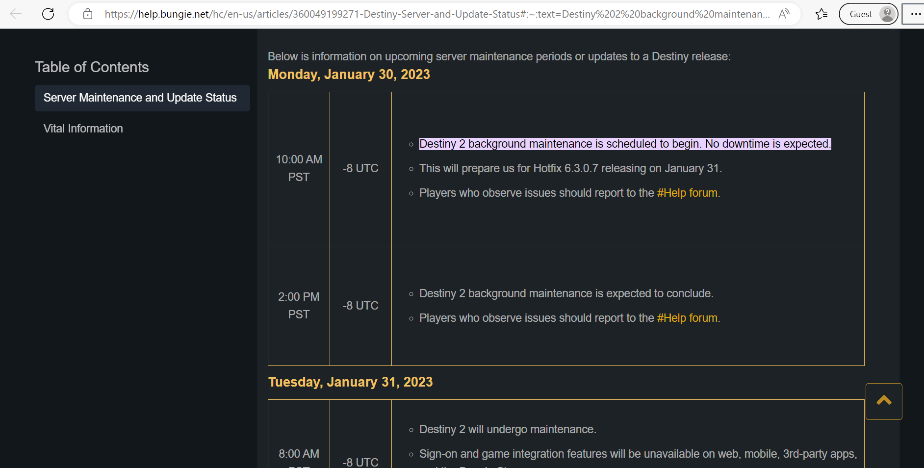 status server takdir 2