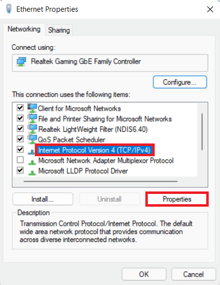 version 4 du protocole Internet. Correction du fourmilier du code d'erreur Destiny 2