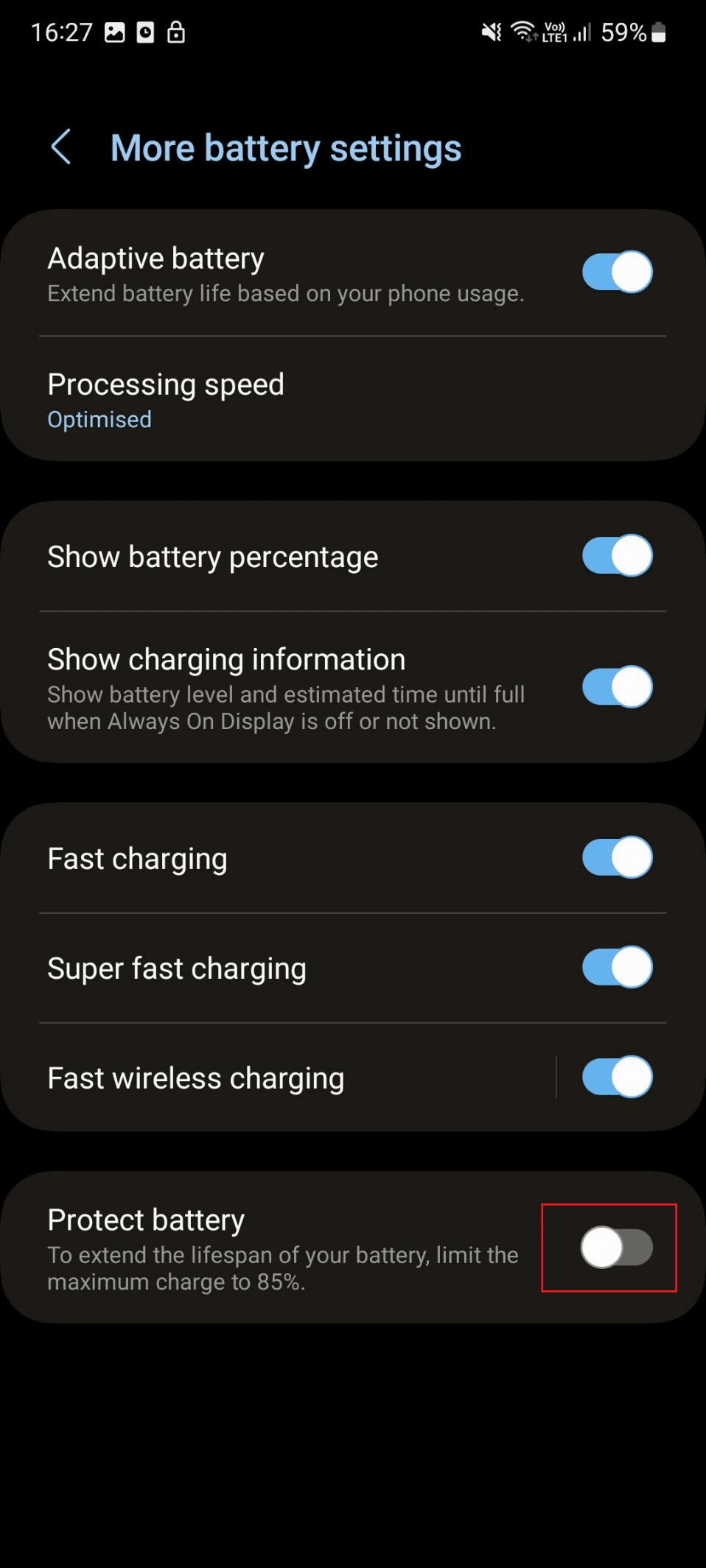 proteggere la batteria