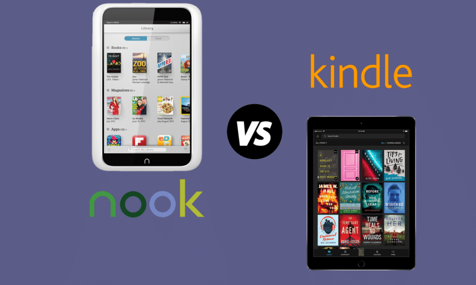 Nook vs. Kindle: あなたに最適な電子ブックリーダーは?