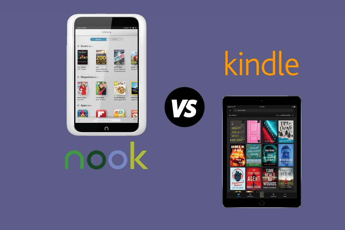 Nook vs. Kindle: care cititor de cărți electronice este cel mai bun pentru tine?