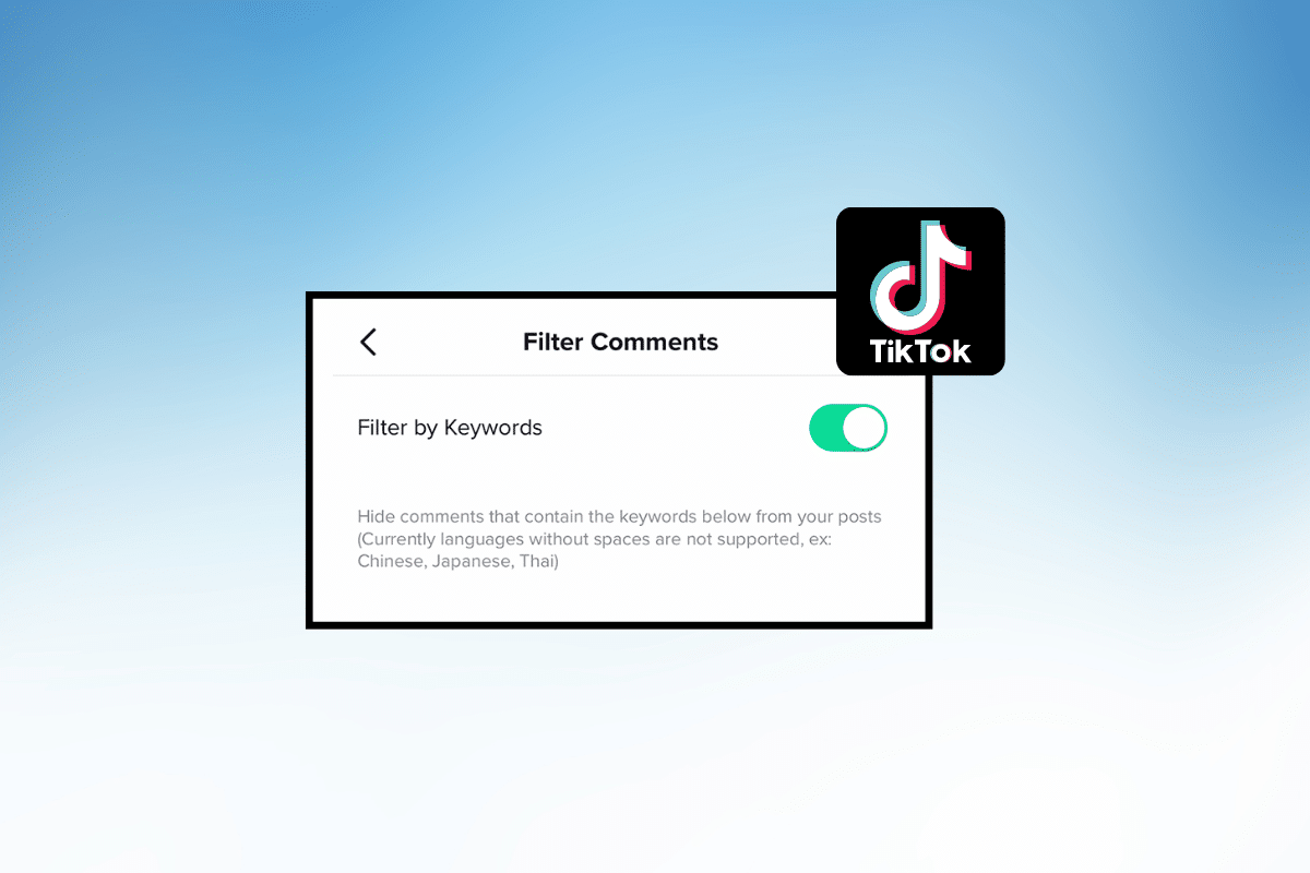 Come filtrare le parole sui commenti di TikTok