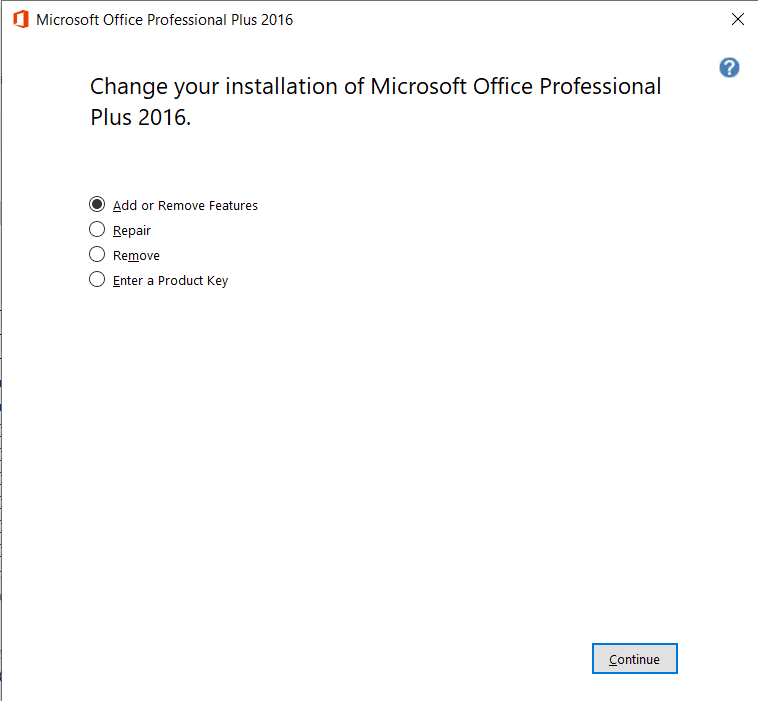 Choisissez l'option de réparation pour ouvrir la fenêtre de l'assistant de réparation. Correction de l'erreur de mise à jour Office 30088 26 sur Windows 10