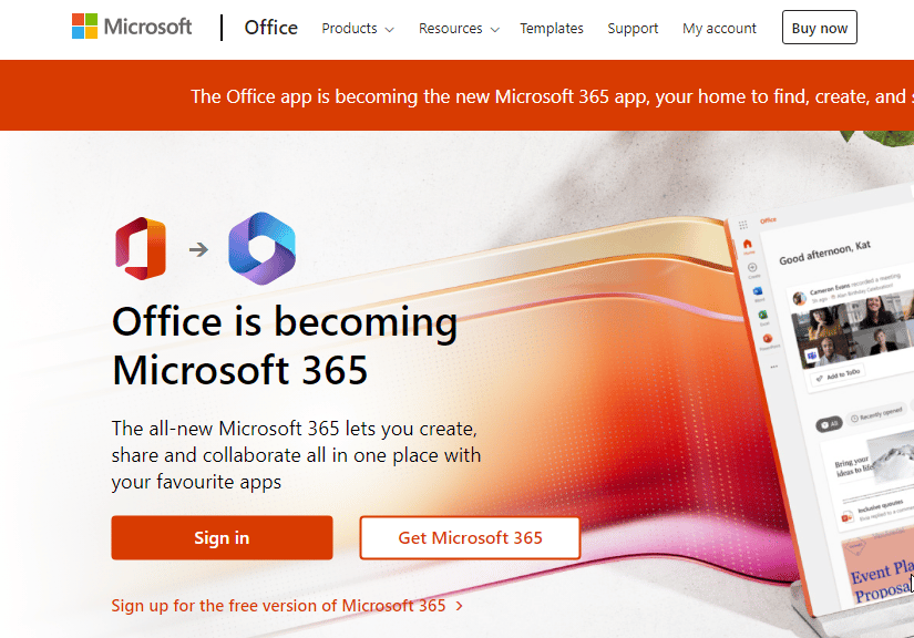 استخدم Office 365 Online