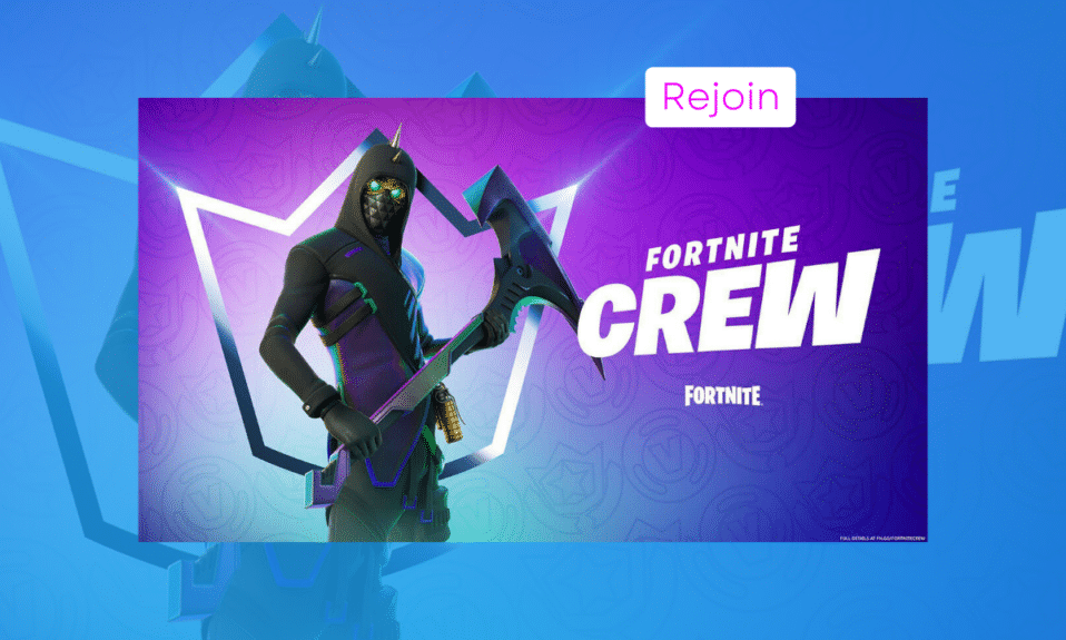 วิธีเข้าร่วม Fortnite Crew อีกครั้ง