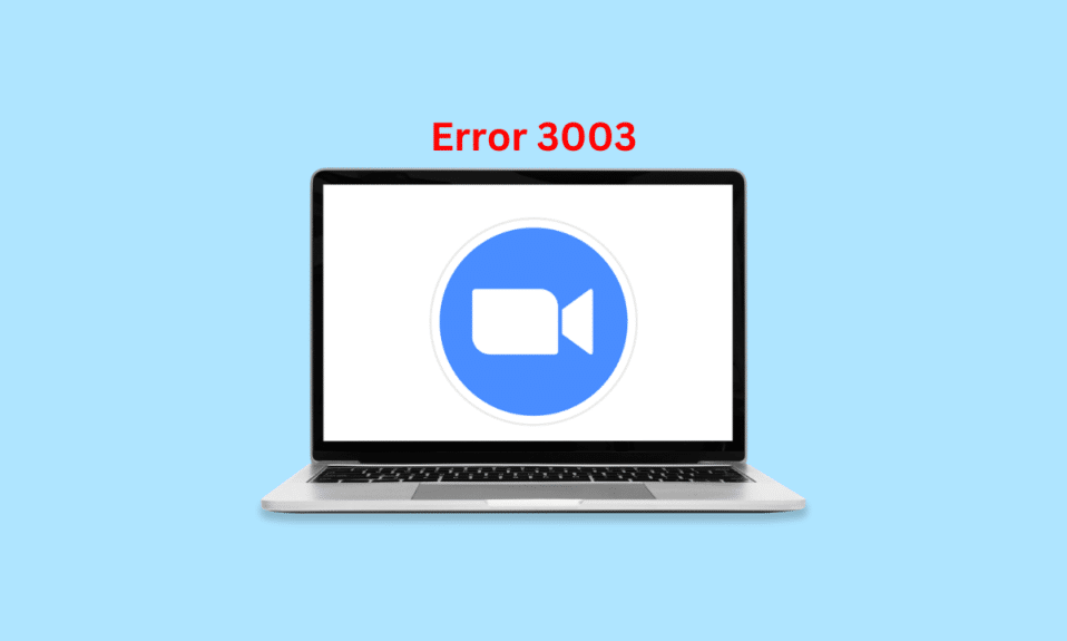 إصلاح Zoom Error Code 3003 على نظام Android