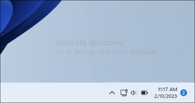 Wasserzeichen „Windows aktivieren“ in Windows 11