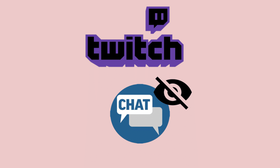 كيفية إخفاء الدردشة على Twitch