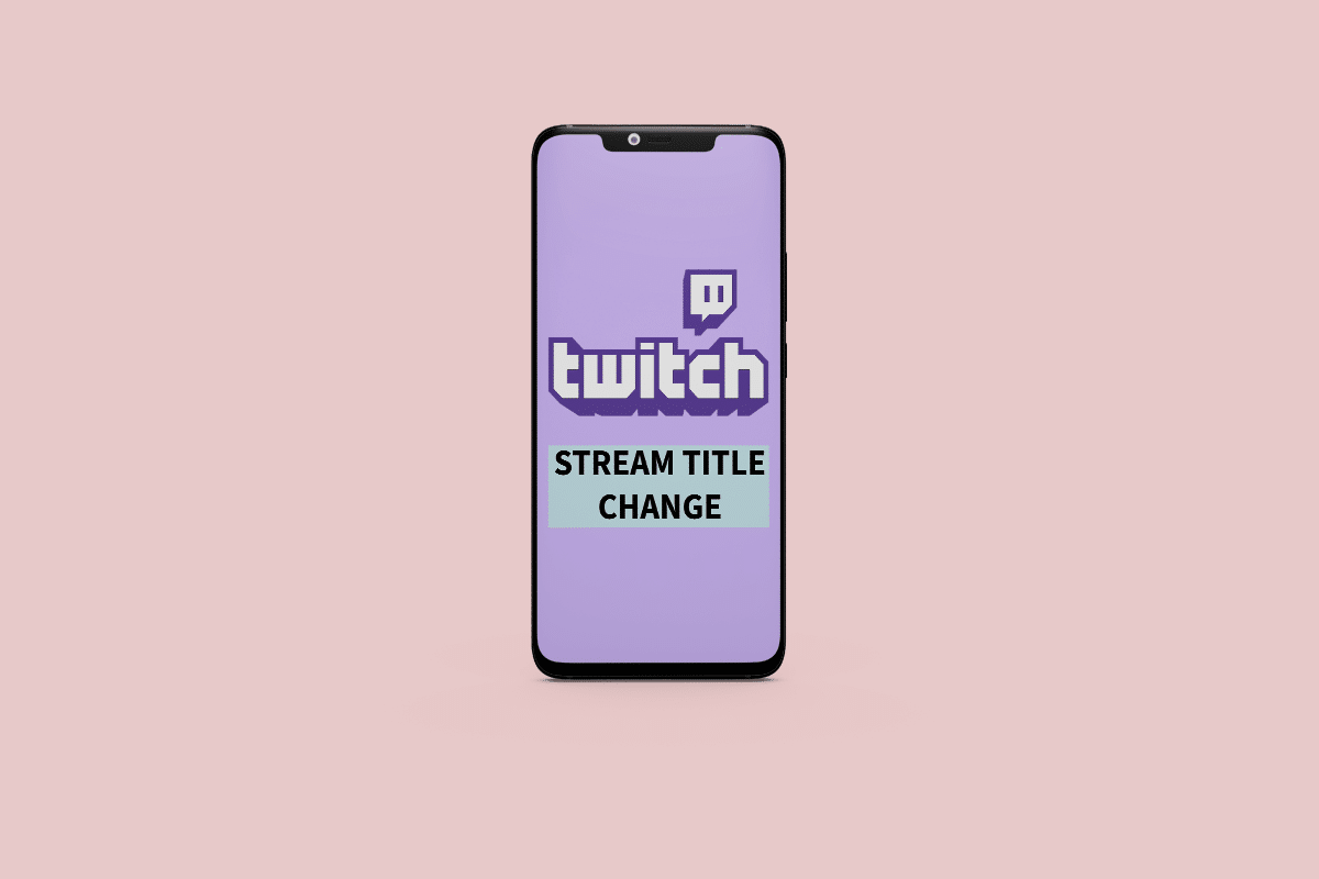 So ändern Sie den Streamtitel auf Twitch