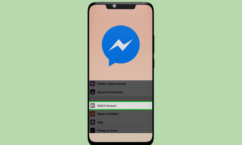 Cómo solucionar el problema de cambio de cuenta de Facebook Messenger